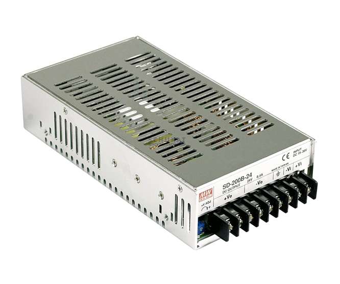 DC-DC CONVERTER ENC I=24V O=48V 4A2 SD-200B-48
