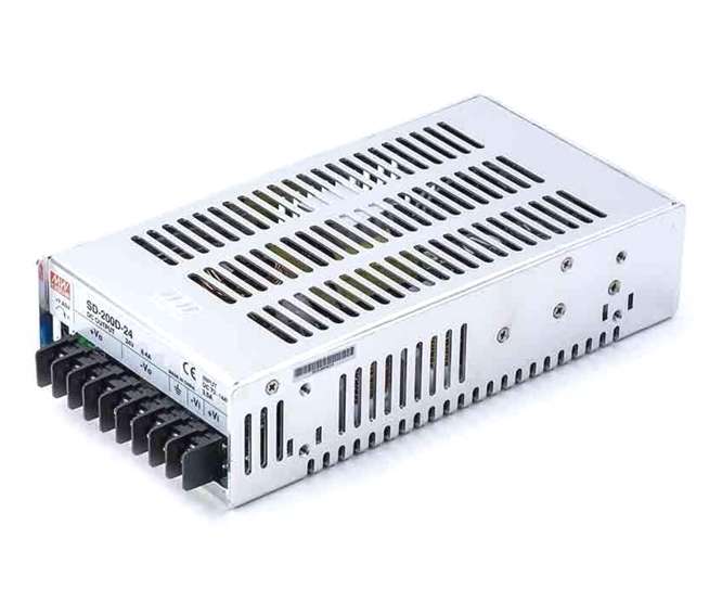 POWER SUPPLY ENCL. I=110 O=24 8A4 200W SD-200D-24