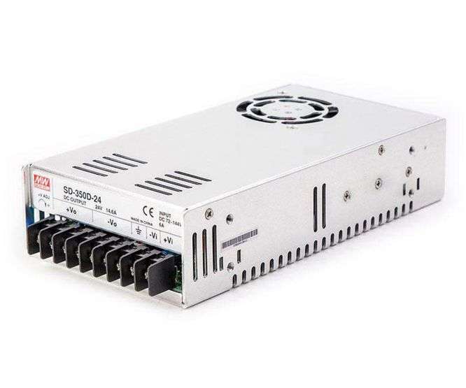 DC-DC CONVERTOR ENCL. IN=110VDC OUT=24VDC 14A6 SD-350D-24