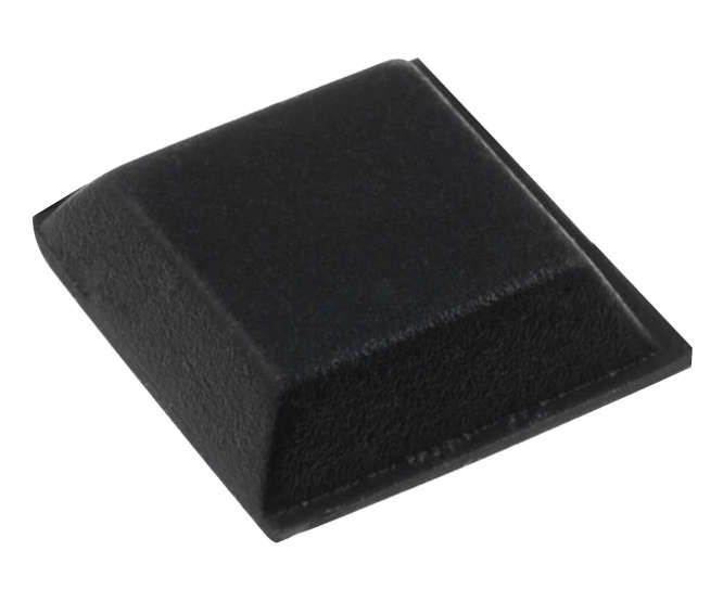 RUBBER FEET STICK-ON 13x13x3.5 SF-004 *DBK*