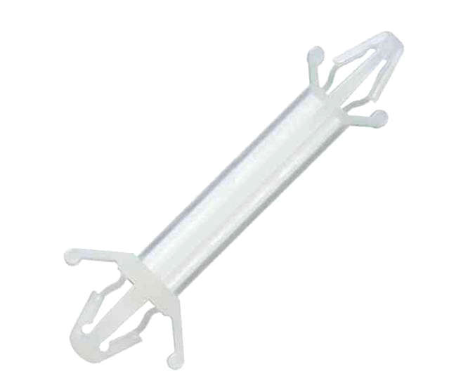 SPACER 2xCLIP FIT NYLON H=19mm -100P/BAG SG5701F