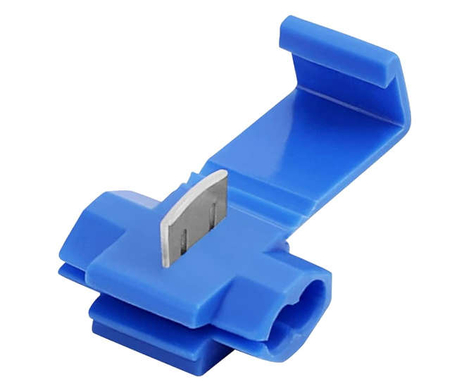 1.3-1.6mm Y-TYPE SPLICE TERMINAL IN-LINE BLUE STRIPPING SG57782