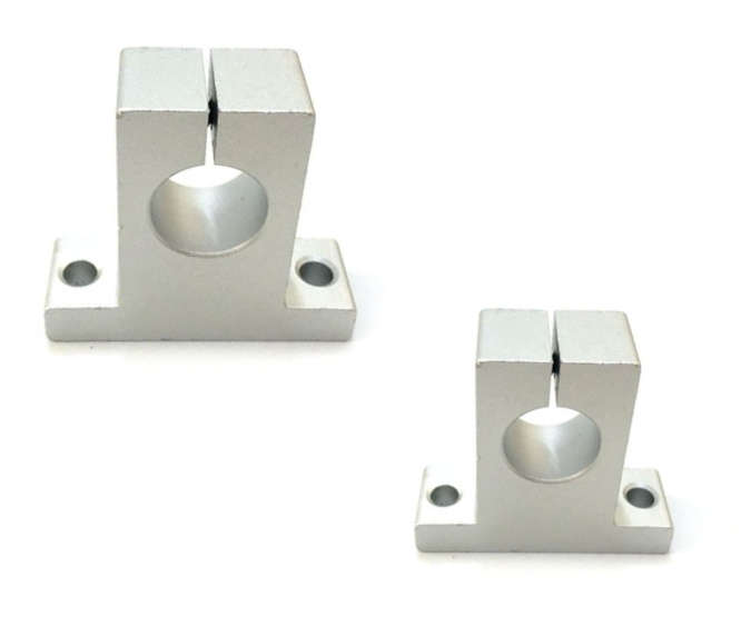 12mm ROUND SHAFT RAIL SUPPORT - MPQ=2 SH-12A