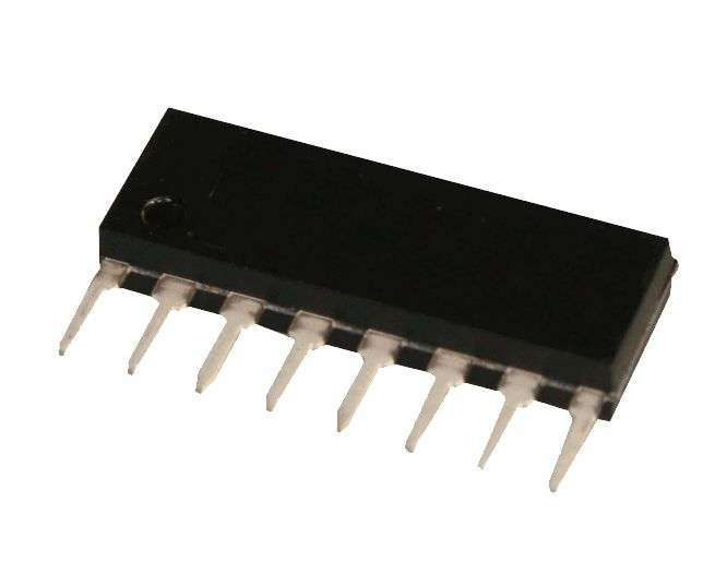 IC REMOTE CONTROL PREAMP WITH ACTIVE LOW SIP8 NTE7013