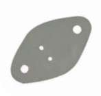 SILICONE H/SINK WASHER GY TO3 29x42 TO-3/0.3 GREY RUBBER
