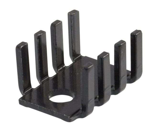 HEATSINK TO220 FIN SMALL 17x14 SL71101-BLACK