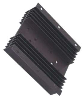 EXTRUDED HEATSINK PROFILE W=100mm L=100mm SL7135