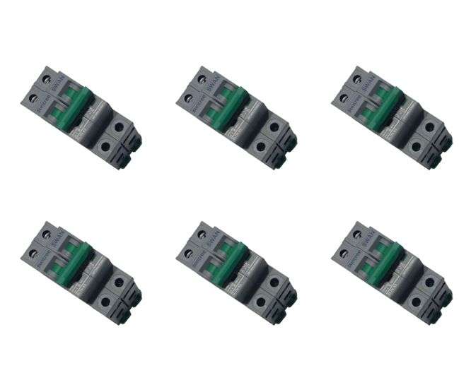 DC CIRCUIT BREAKER 20A 2P 550V C-CURVE - 6P/BOX SL7N-63-220