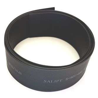 SLEEVING HEATSHRINK 20mm BLACK 1M CUT PCS  S-901-20MM-BK-1M *DBK*