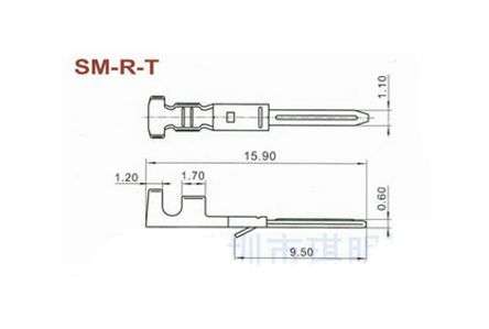 TERMINAL PLUG 2.54MM PITCH SM-R SERIES SM-R-T