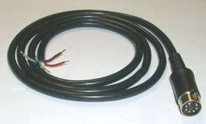 LEAD SILICON 5-C SM1002 IRON 7PIN DIN PLUG SM100276