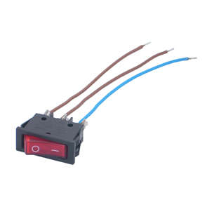 ROCKER SWITCH ILLUMINATED RED SM200016