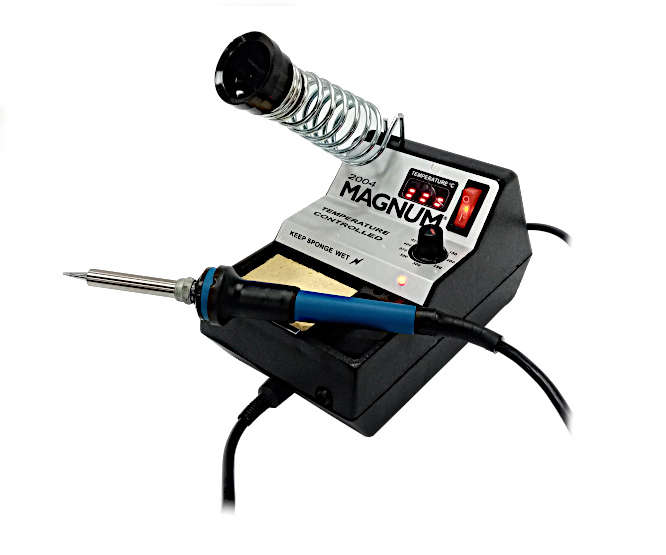 SOLDER STATION 24V 50W TEMP CONTROLLED SM1002SP IRON W/DISPLAY SM2004