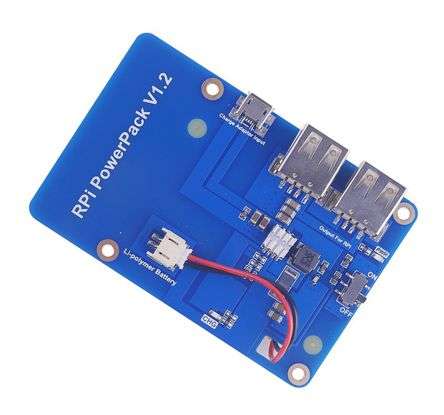 RASPBERRY PI USB POWER / BATTERY PACK V1.2 SMP0078