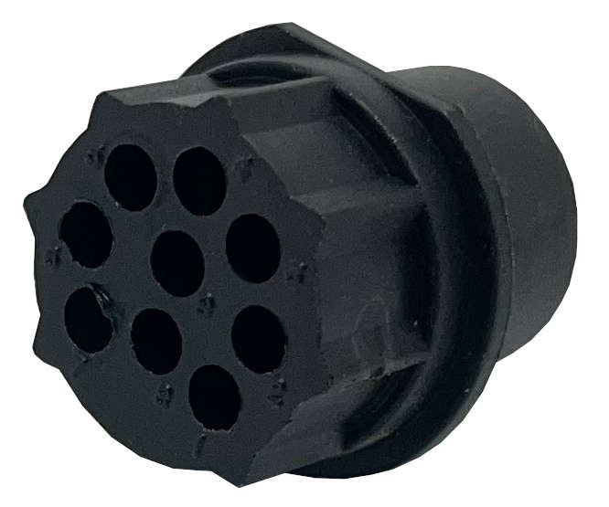 CIRCULAR SOCKET 9W CONTACT INSERT CONTACT INSERT 9W