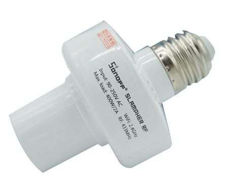 SONOFF SLAMPHER WIFI E27 LAMP HOLDER  SLAMPHER / 181255