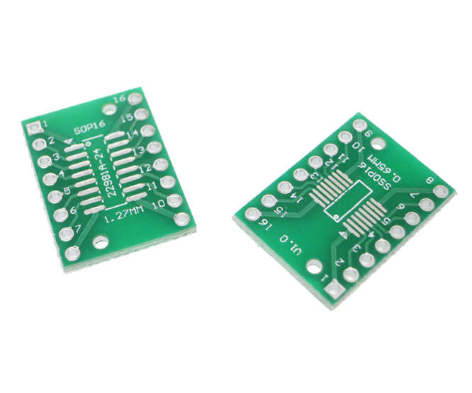 CONVERTOR BOARD SOP16 / SSOP16 / TSSOP16 TO DIP SOP16-ADAPTOR