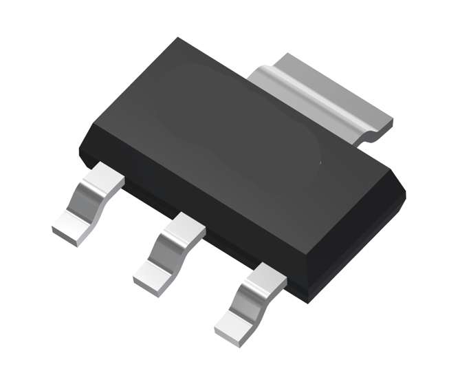 NPN TRANSISTOR SMD SOT223-4 PZTA06