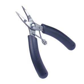 LONG NOSE PLIERS 100mm NON-SERRAT SP7520 BLACK 100mm