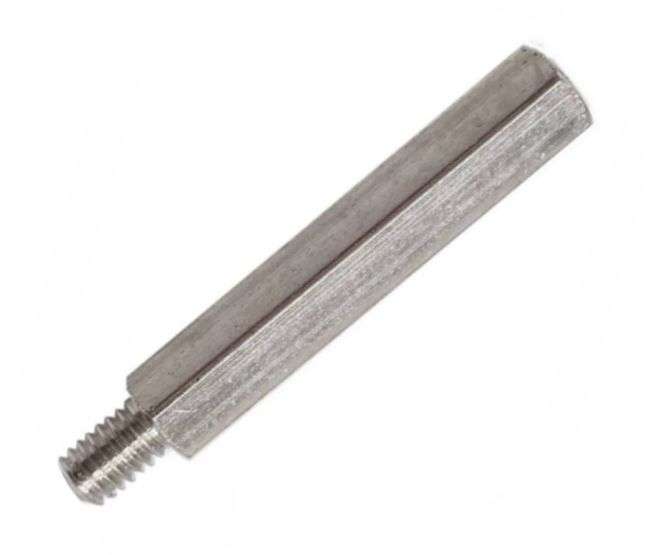 NICKEL PLATED METAL SPACER MAL-FEM M3x20x10mm V6256G
