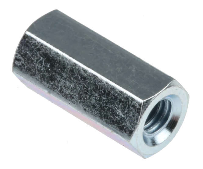 NICKEL METAL SPACER FEM-FEM M3x10 - DEBULK FF-M3X10