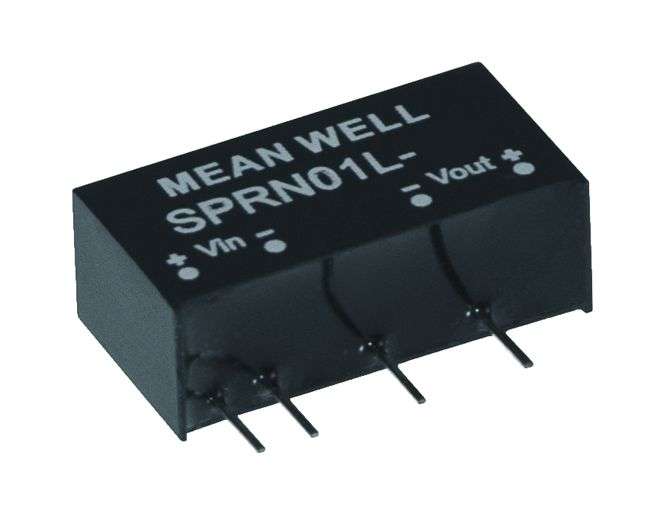 DC-DC CONVERTER DIP I=48V O=12V 84mA 1W SPRN01O-12