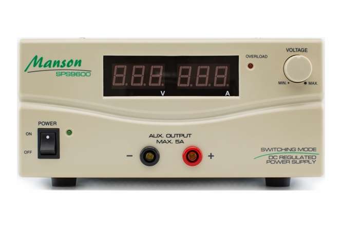 BENCH POWER SUPPLY DIGITAL 1CH 1- 15V 60A SPS-9600