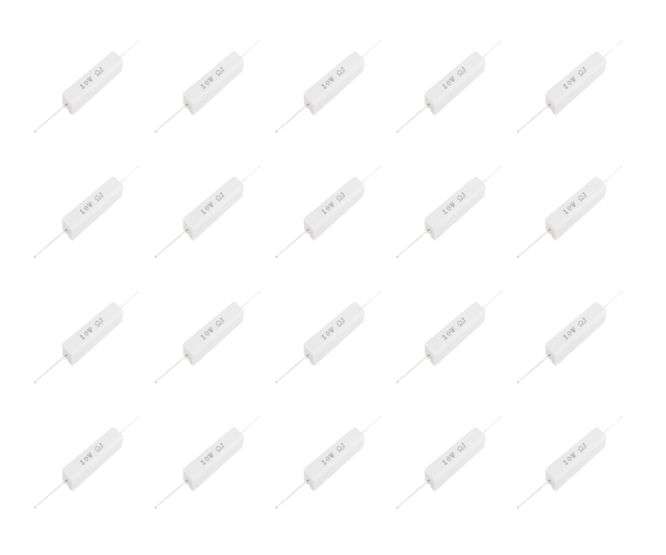 RESISTOR 10W SQR W/W 8K2 - 200/BOX SQP1000-8K2-J-BP