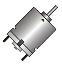 DC BRUSH MOTOR 33x28 12VDC 0A14 6K RPM SRC-365SA-15130-51