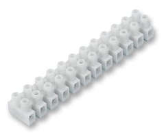 STRIP CONNECTOR 12W 55A FEED THROUGH TYPE WHITE TS354