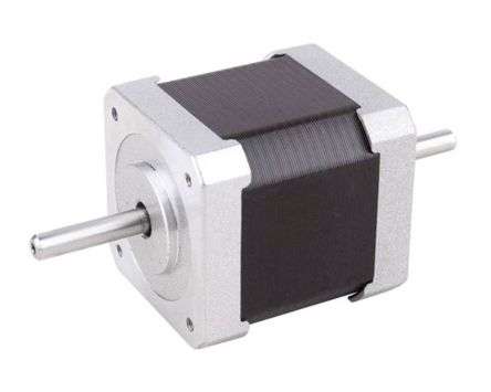 STEPPER MOTOR NEMA-14 35x35x34mm DUAL SHAFT OK35STH34-1004B