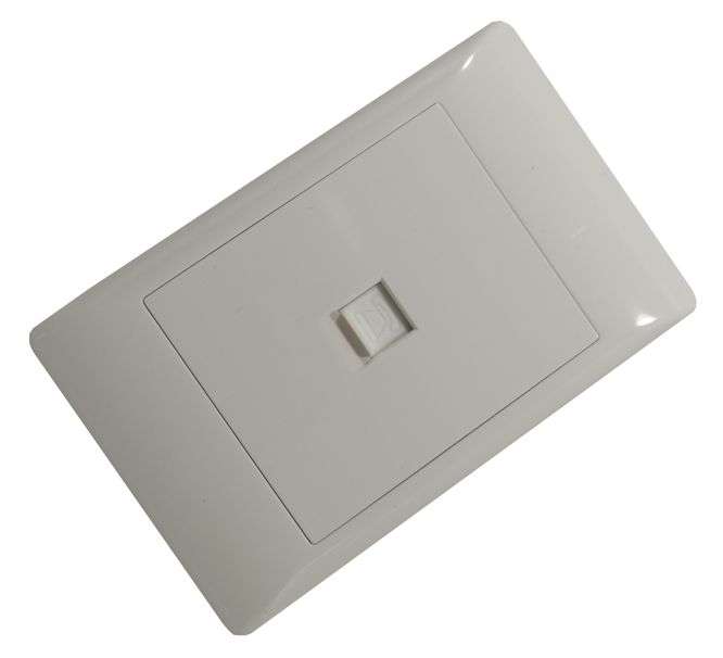 TELE. SOCKET 4x2 FLUSH MOUNT STI-1165