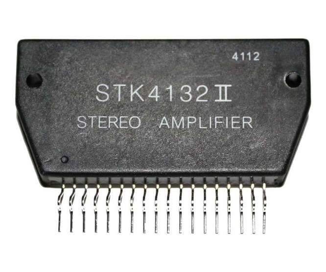 AMP AUDIO 20W 2-CH P=2.54mm 18PIN STK4132II