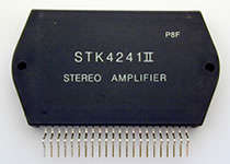 AMP AUDIO 120Wx2 SIL22 STK4241 STK4241MK2
