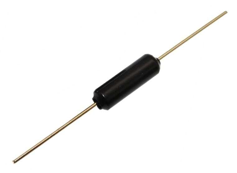 TILT SWITCH AXIAL PCB HOR=ON 12V SW-200DR-PET