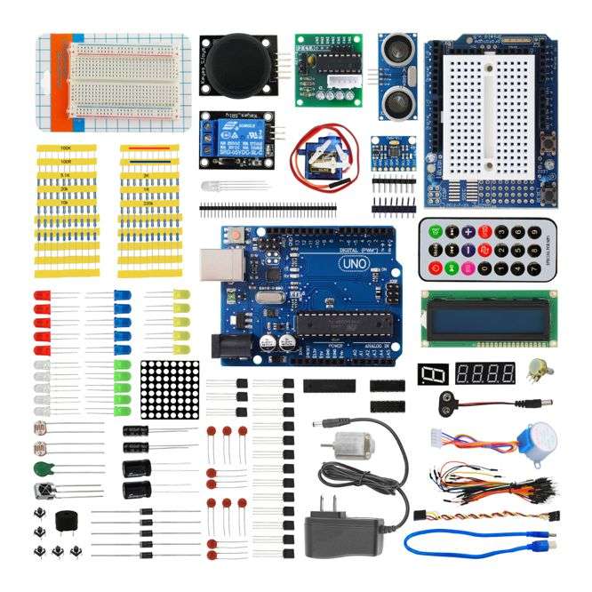 MID-LEVEL ARDUINO LEARNING KIT KT0049