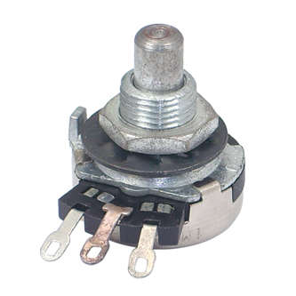 POTENTIOMETER S/T LOG 21MM MET 1M T21AC-M0607-105BI
