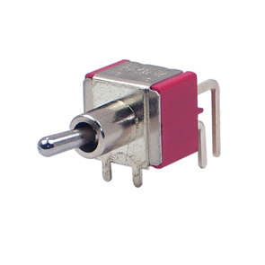 MINI TOGGLE SWITCH DPDT R/A ON-ON T8021-TNQ-E
