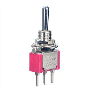 MINI TOGGLE SWITCH SPDT (ON)-OFF-(ON) PCB T80T-8014A-SECQ-HZ54