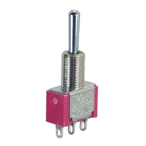 MINI TOGGLE SWITCH SPDT ON-(ON) SOL T80T-8014B-SEBQ