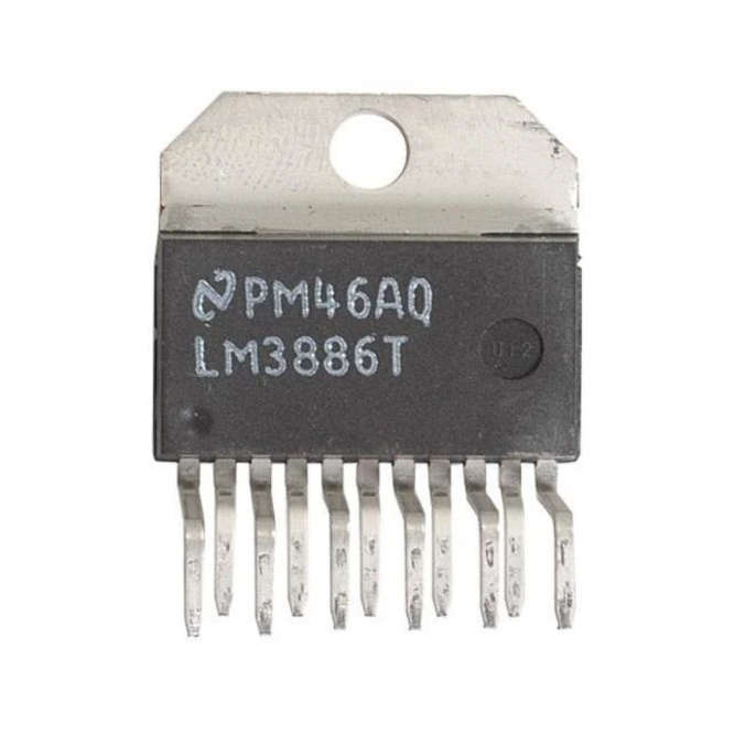 AUDIO AMPLIFIER 68Wx1 SIL11 LM3886T