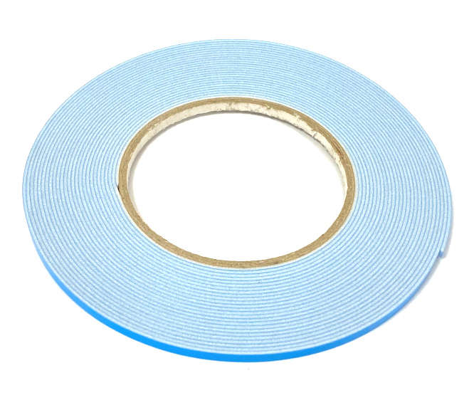 DOUBLE SIDED FOAM TAPE 4.0x1.0mm WHITE - 10m/ROLL 230524