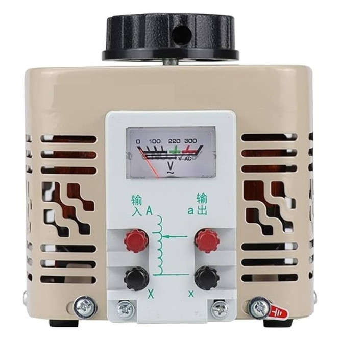 VARIAC TRANSFORMER IN=220VAC OUT=0-250VAC 500VA TDGC2-500VA