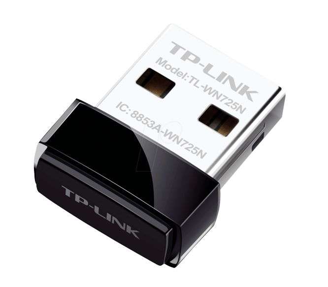 WIRELESS N USB NANO ADAPTER 150Mbps 2.4GHz TL-WN725N