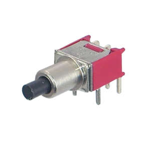 PUSH BUTTON SWITCH MN R/A SPDT PCB TP11H8AQE