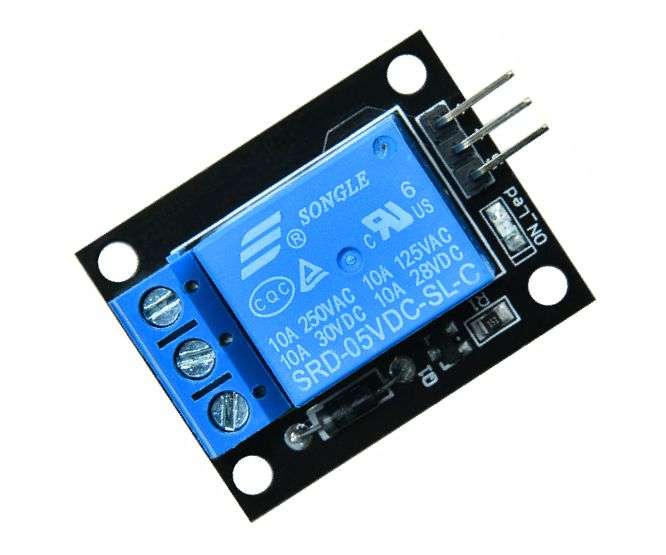 1-CHANNEL RELAY BOARD 5V COIL - 250VAC 10A TS1273
