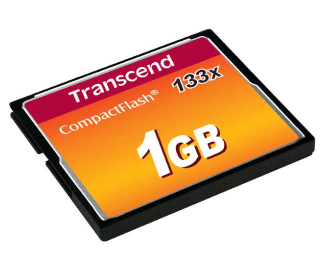 MLC COMPACT FLASH MEMORY CARD 1GB TS1GCF133