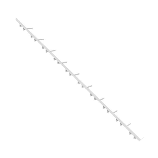 TERMINAL MARKER BLANK P=7.5 WHITE - MPQ=5 TSZB4-10P-19-00A(H)