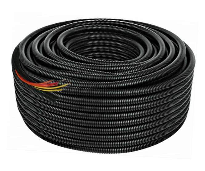 OPEN WALL PLASTIC FLEXIBLE TUBING ID=12.0 OD=15.8 - 100m/ROLL AD15.8-PE-O