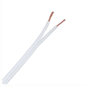TWIN FLEX WHITE/WHITE 0.4- PRICED PER METRE TF2W0.4W/W